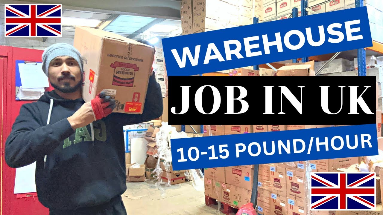 International Student doing Warehouse JOB in UK | Rohit Kamboj Tracker