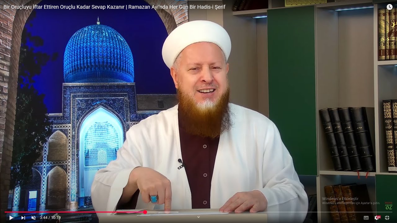 Bir Oruçluyu İftar Ettirmenin Sevabı | Her Gün Bir Hadis-i Şerif