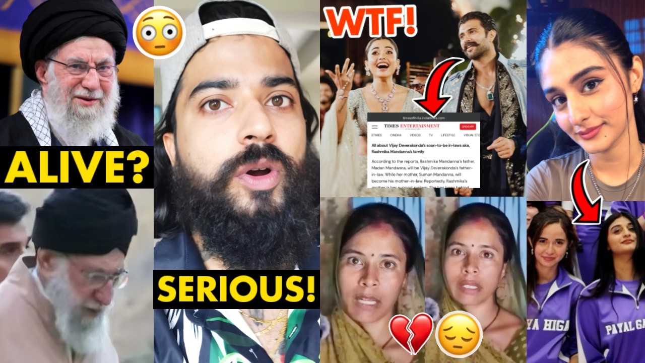 Planned Attack? UK07 Rider’s Serious Update…😨, Khamenei Alive?, Payal Gaming in MrBeast’s Video