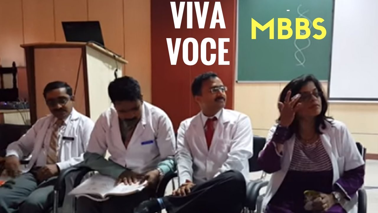 VIVA VOCE MBBS EXAM: ROLE PLAY
