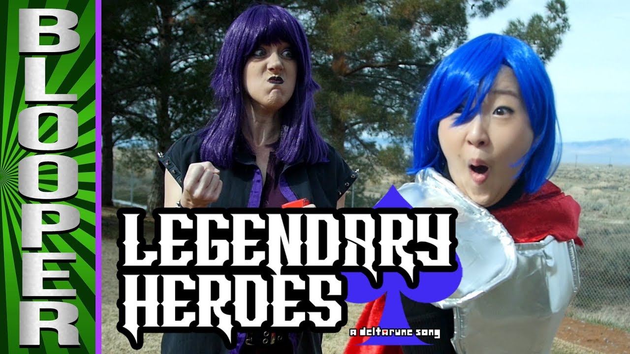 BLOOPERS from Legendary Heroes: A Deltarune Song