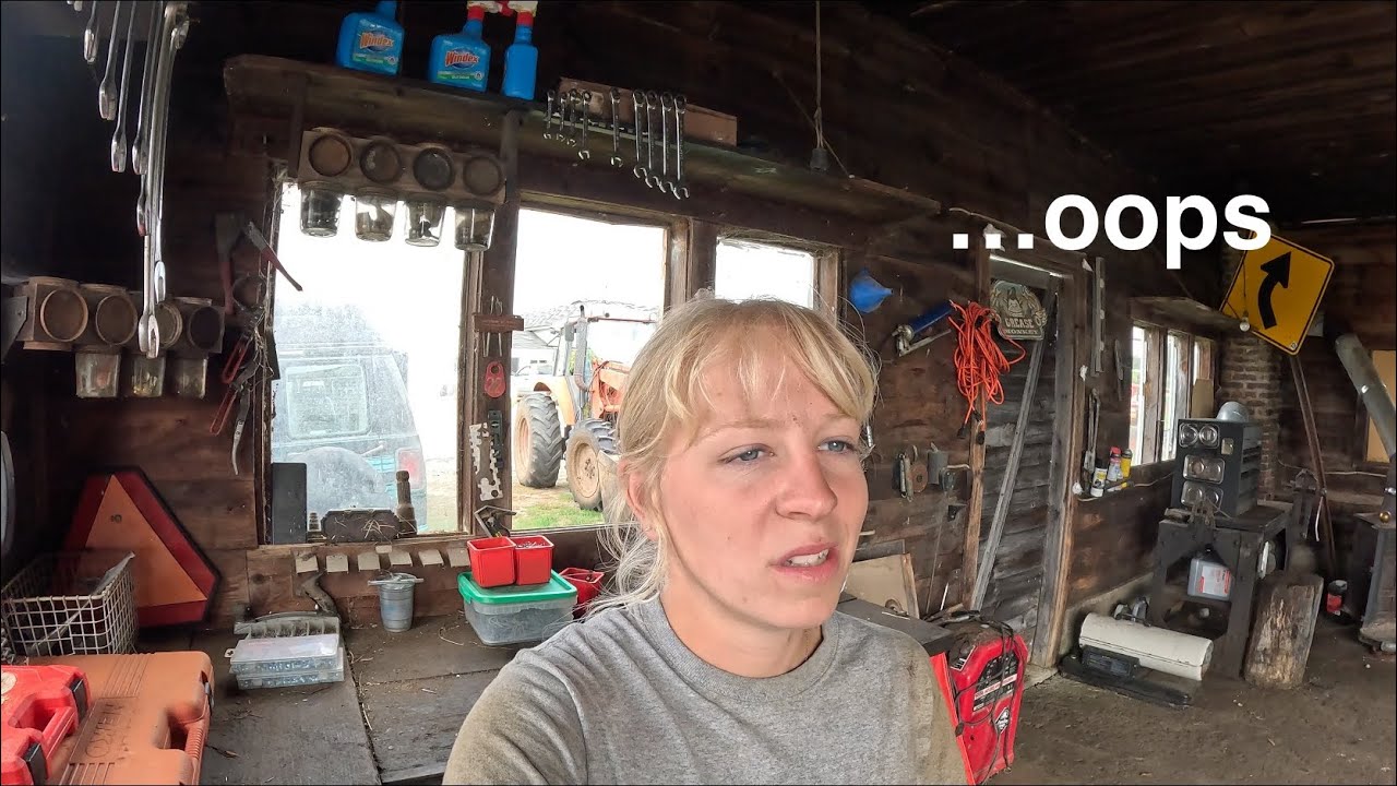 Broken equipment update and I tried to burn the whole place down…
