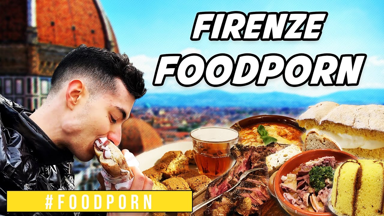 FIRENZE FOODPORN TOUR - Mangio il cibo Migliore & Tradizionale di Firenze | FOODPORN