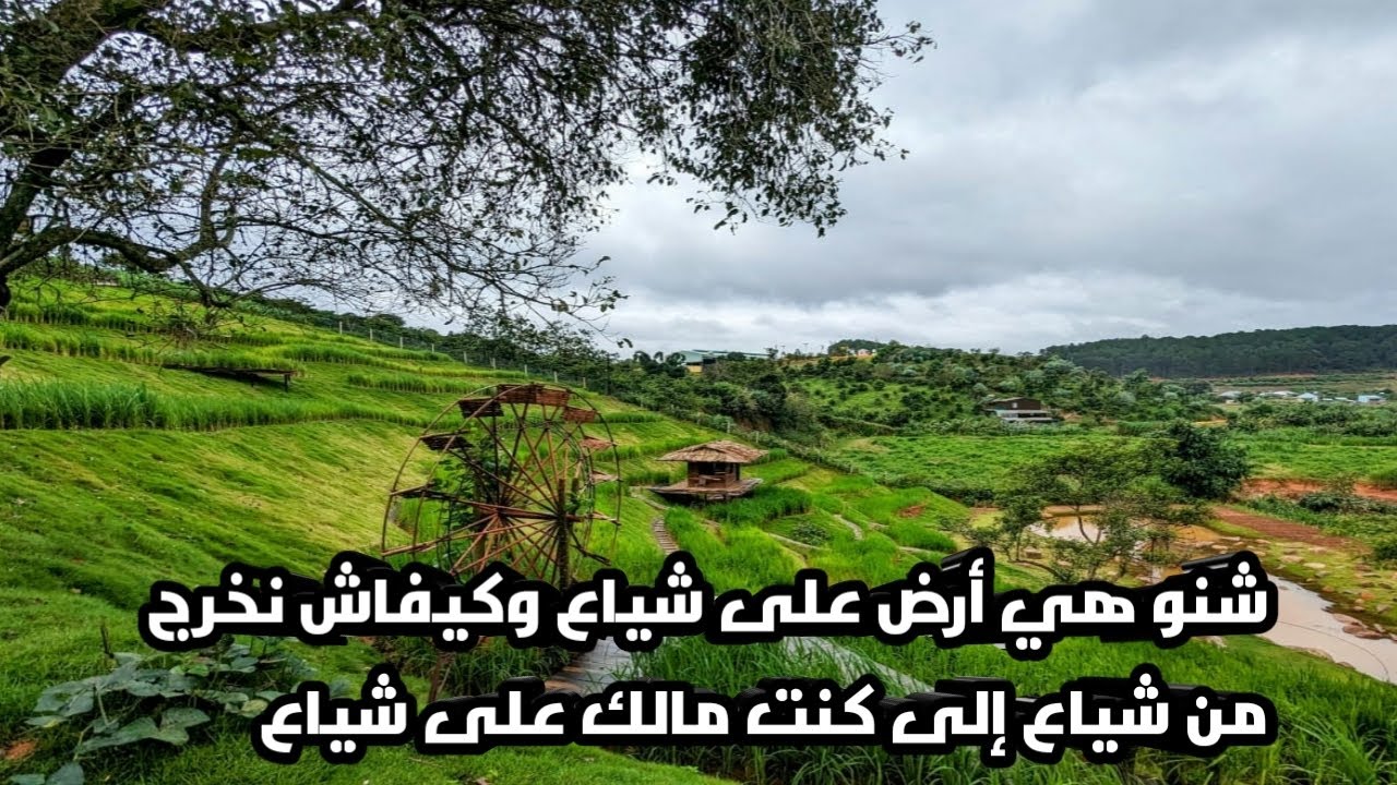 شنو هو أرض على شياع وكيفاش نخرج من الشياع