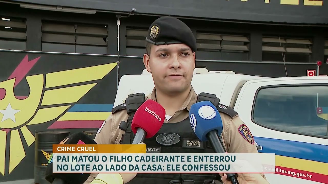 Idoso ataca filha com faca, e PM encontra corpo de outro filho enterrado no quintal da família em BH