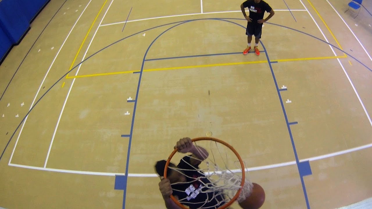 How to Dunk a Basketball with 2 Hands | Basketball Moves