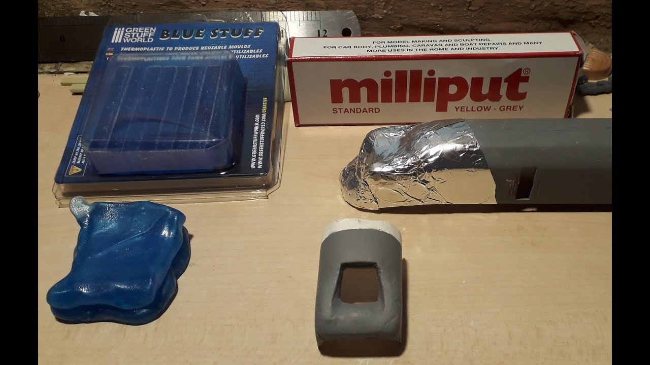 Blue Stuff and Milliput...How I Make Copies