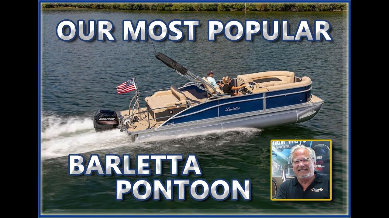 2023 Barletta Cabrio 22 UC Ultra LoungeCo Pilot Chair Pontoon Boat
