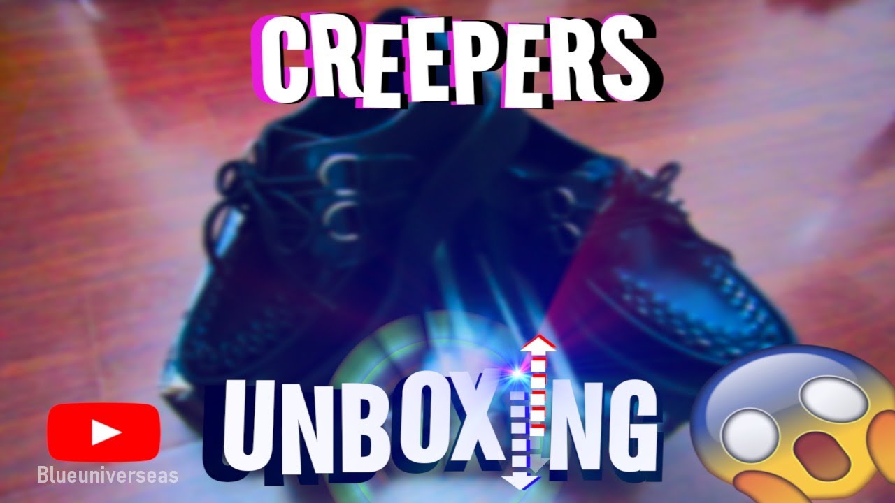 T.U.K Black Leather Viva Creepers | UNBOXING