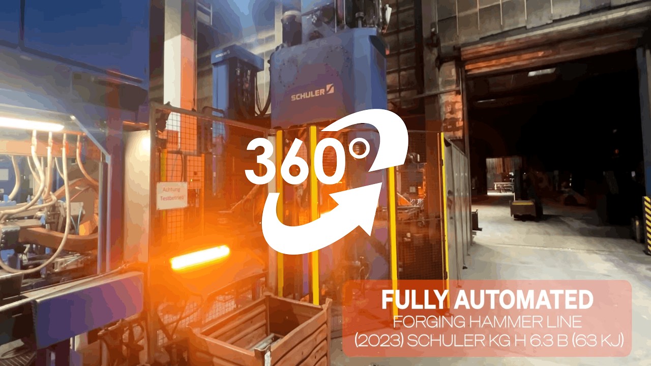 Fully Automated Forging Hammer Line (2023) SCHULER KG H 6.3 B (63 KJ)