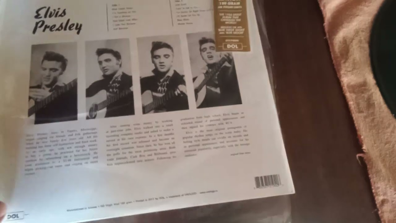 El primer LP de Elvis Presley 
