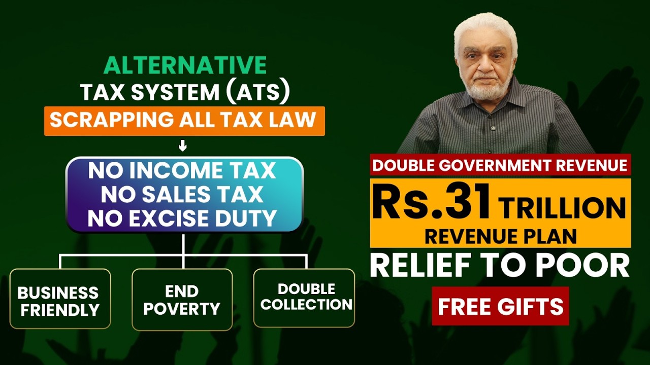 Alternative Tax System (ATS) for Pakistan | No Income Tax, No Sales Tax  by Farooq Ghaffar