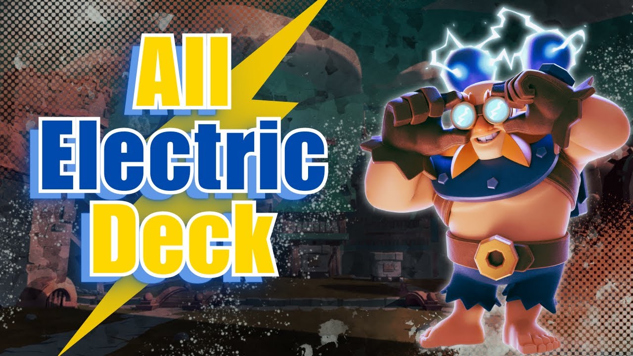 UNLIMITED LIGHTING | ALL ELECTRIC DECK | CLASH ROYALE