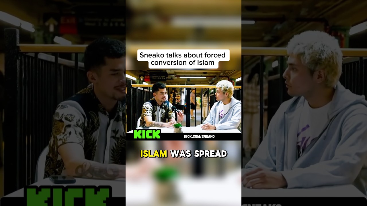 Sneako talks about forced conversion of Islam #sneako #islam #muslim