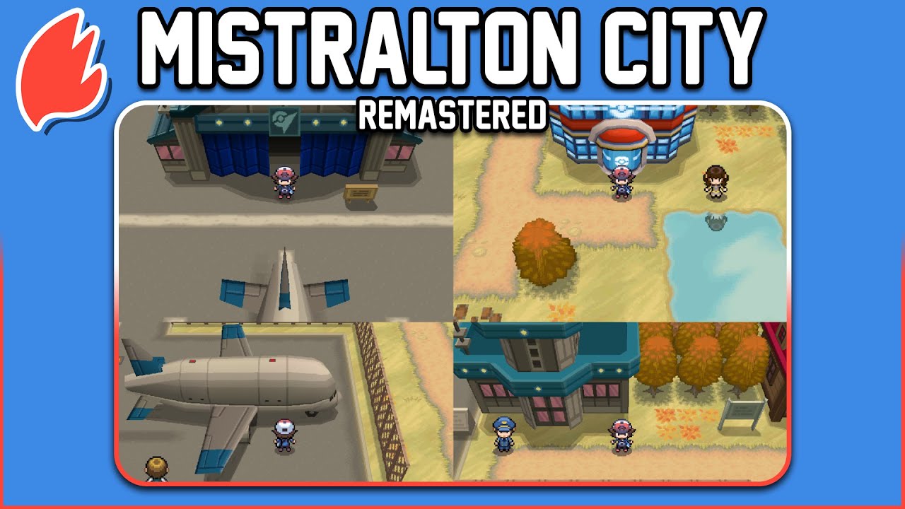 Mistralton City: Remaster ◓ Pok&eacute;mon Black & White