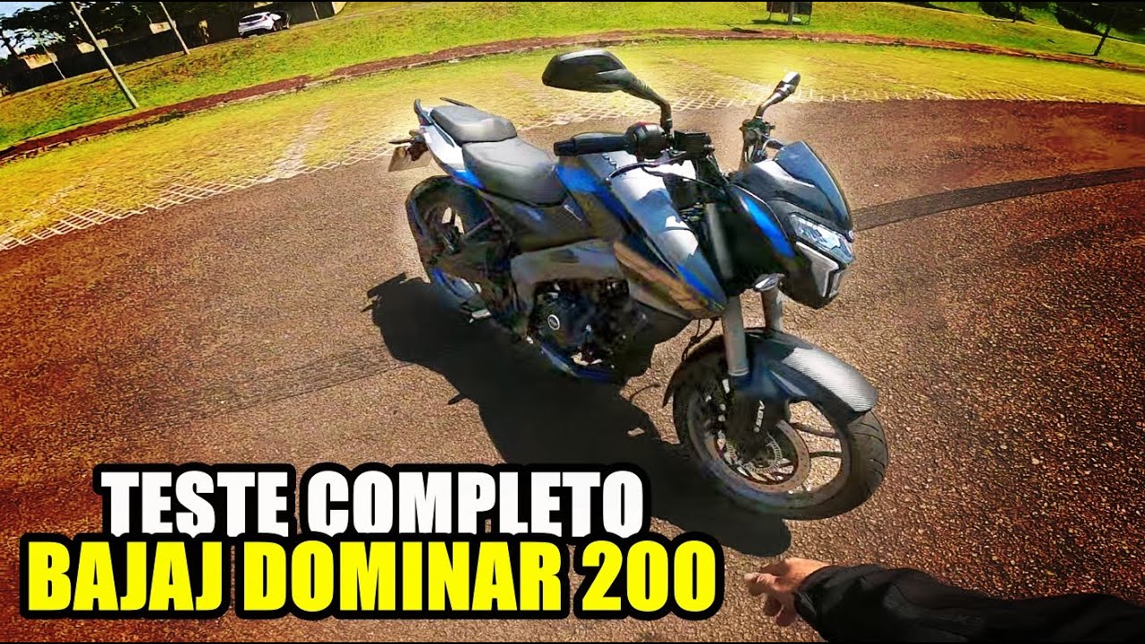 Teste completo BAJAJ DOMINAR 200 — desempenho, consumo e conforto na prática