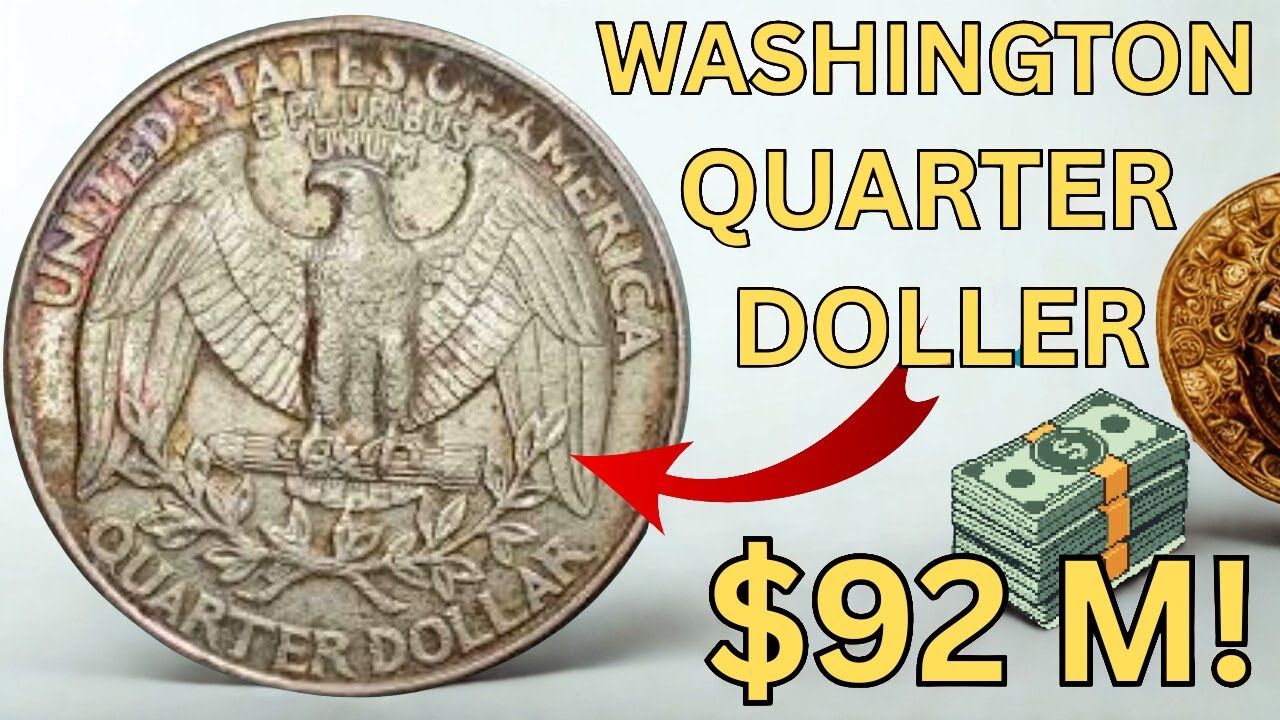 ULTRA RARE 1985 P & 1987 D Washington Quarters Still in Circulation   Worth Millions!