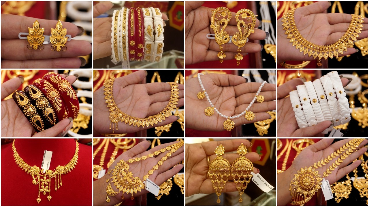 VALENTINE DAY🔥 Matro 1 Gram Theke Gold Jewellery 😍😲| Necklace/Rings/Choker/Sakha/Pola/Tikli/Noya 24