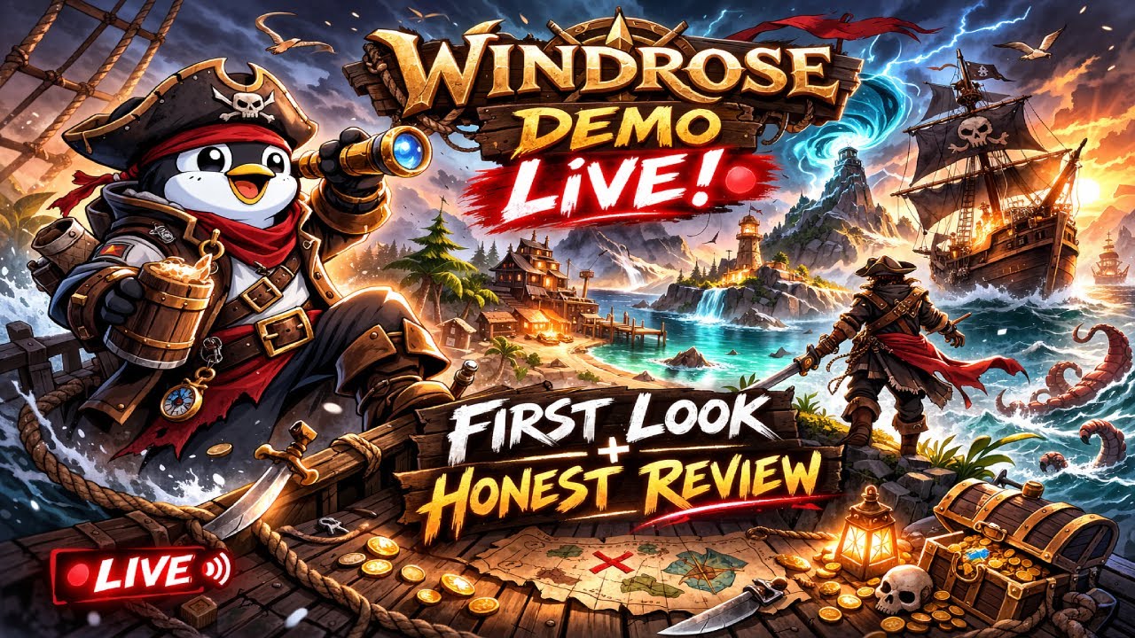 FIRST LOOK at Windrose Demo 🌬️ Is This the Next Big Survival Game?