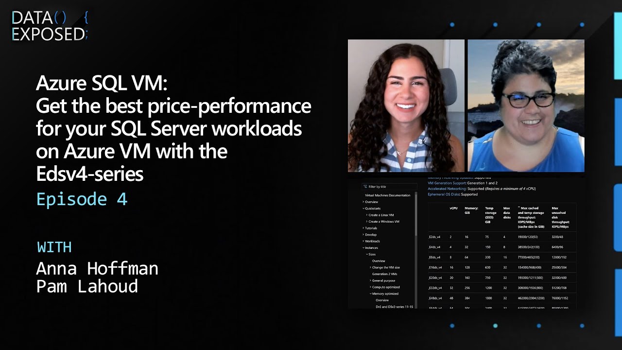 Azure SQL VM: Get the best price-performance for your SQL Server workloads on Azure VM (Ep. 4)