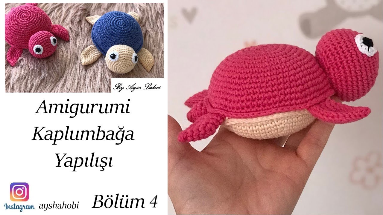 Amigurumi Kaplumbaga Bölüm 4