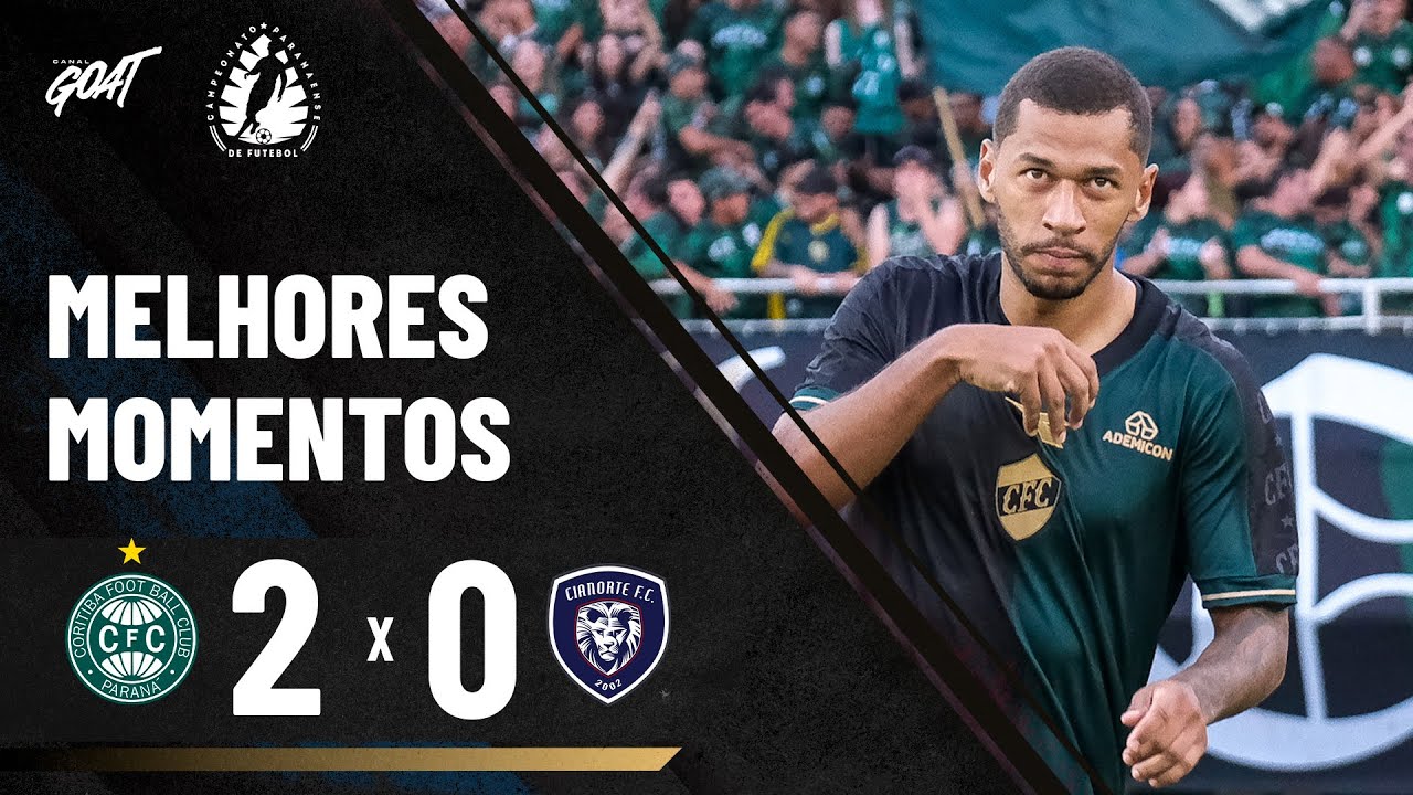 CORITIBA BATE CIANORTE E ESTÁ NAS SEMIFINAIS DO CAMPEONATO PARANAENSE!