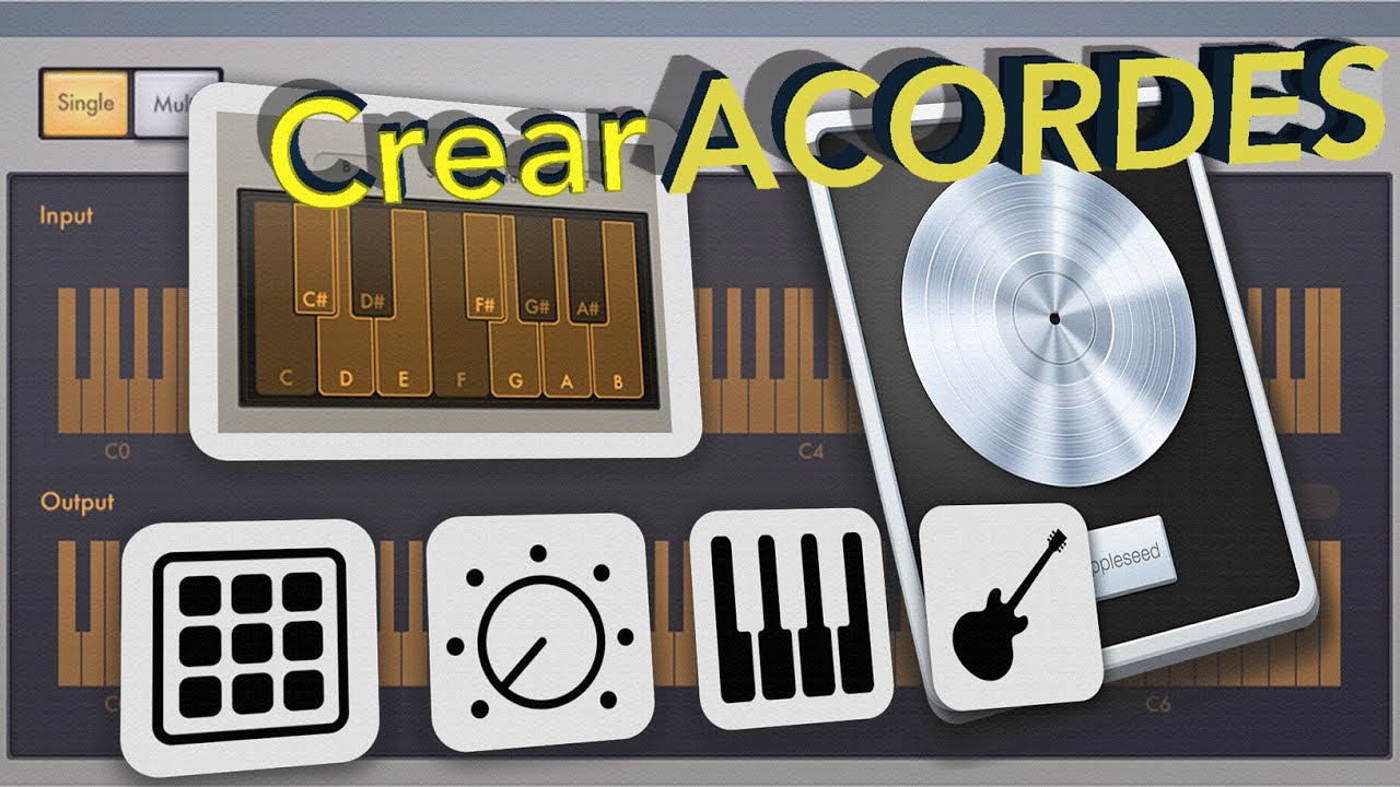 [Logic Pro X] La MEJOR forma de crear Acordes FÁCIL y que suenen bien. (Tutorial Armonia)