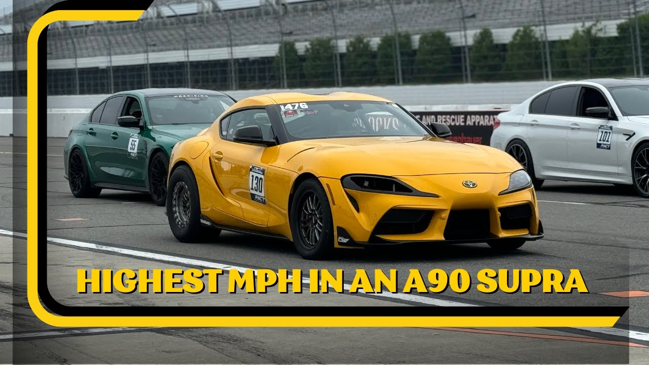 197.88 MPH in 1/3 Mile Fastest For an A90 Supra || MPact