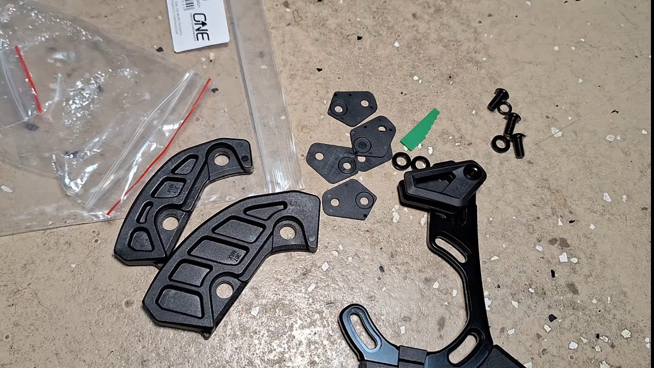 ONEUP BASH CHAIN GUIDE Install and Test Ride