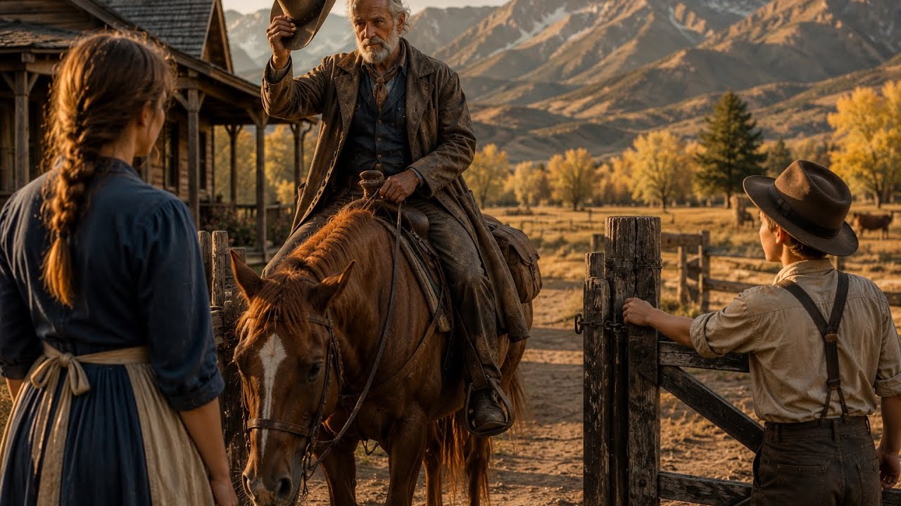An Old Cowboy Asked for Water&mdash;Then He Froze at the Photograph Above Her Fireplace