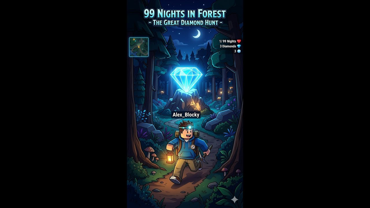 MARI KITA PERBANYAK DIAMOND !!!  [99 malam di hutan]