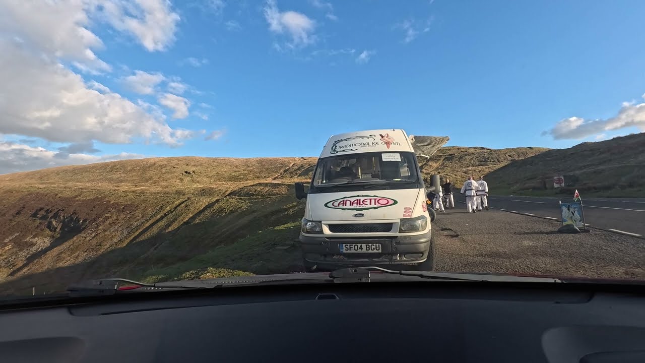 Driving from Bwlch Mountain to Cowbridge (February 2025)