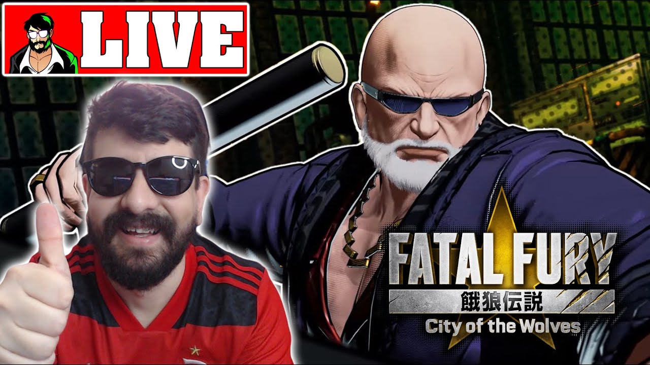 Testando o MR BIG no FATAL FURY: COTW e an&uacute;cios da EVO 22H - AO VIVO!