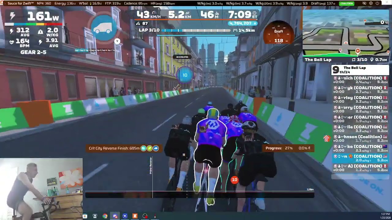 Ladder Intrasquad - Bell Lap