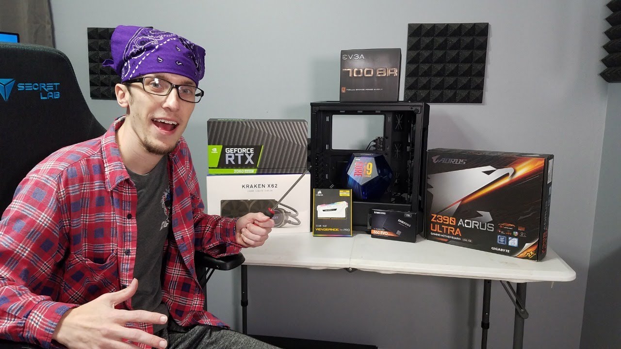 Building My Wife's Custom Gaming Computer LIVE!