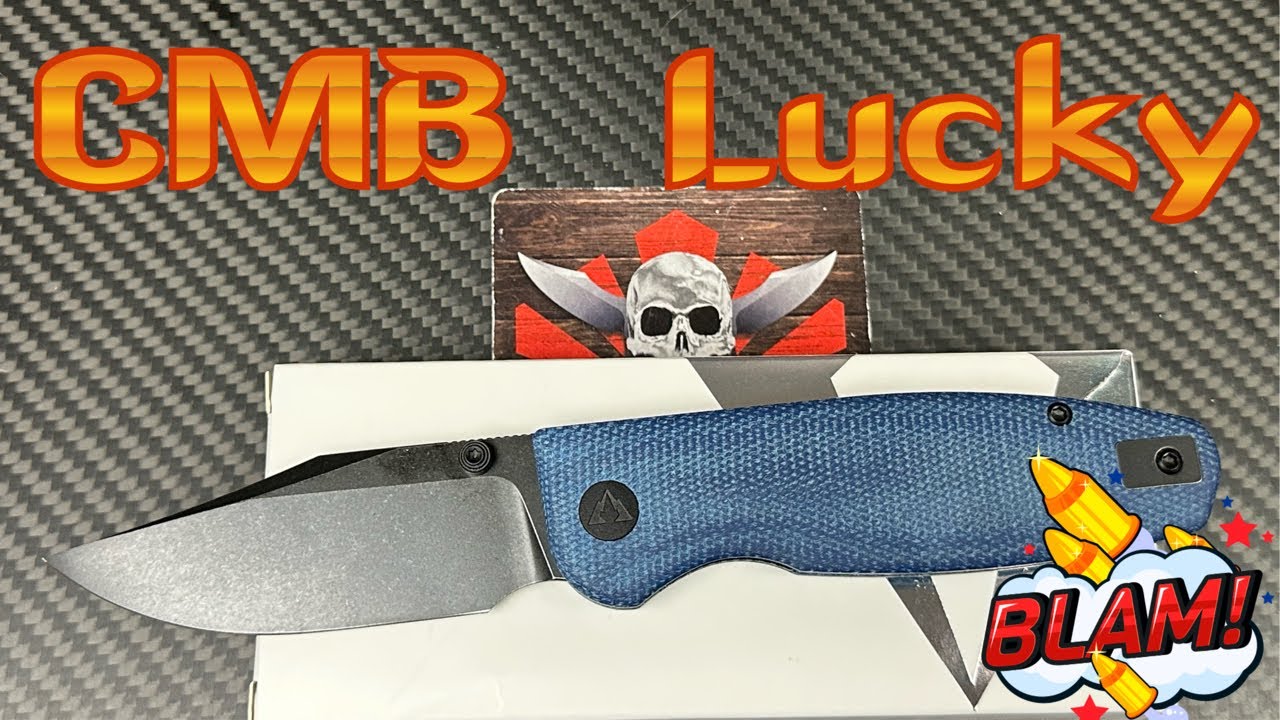 CMB Knives “Lucky” !!  Liner lock folding knife ! 