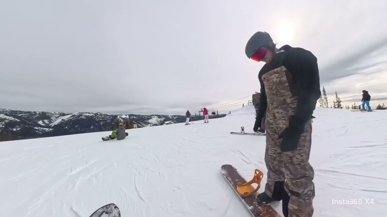 Snowboarding: Lookout Pass, Idaho ep.1