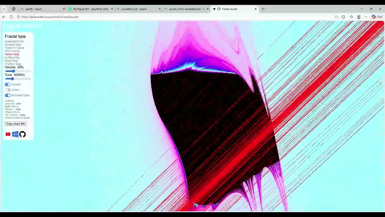 Fractal sounds