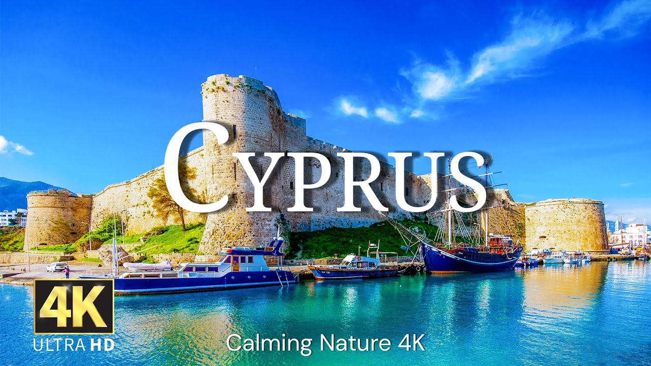 12 HOURS DRONE FILM: CYPRUS 4K + Scenic Relaxation Film + Inspiring Cinematic Music