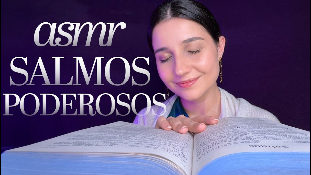 ASMR para Dormir na PAZ de DEUS 🌟 SALMOS 23 & 144 | 3 HORAS PARA SONO E RELAXAMENTO