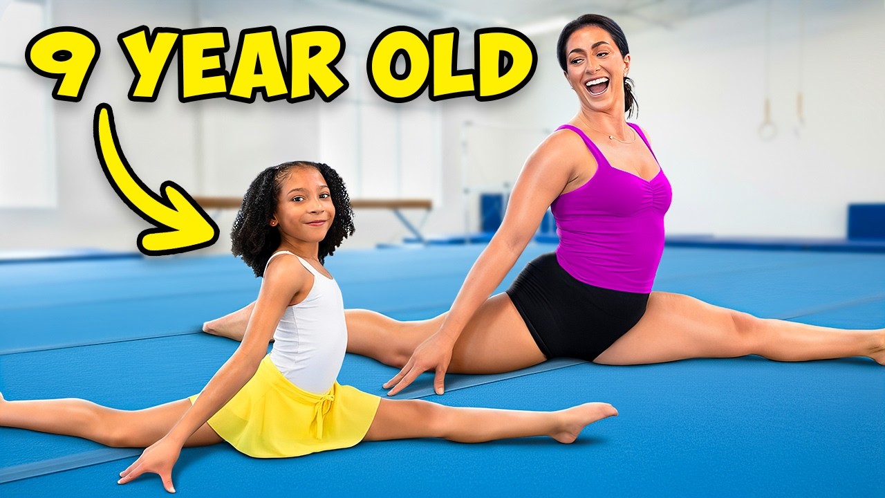 I Challenged the SMALLEST Pro Gymnast!