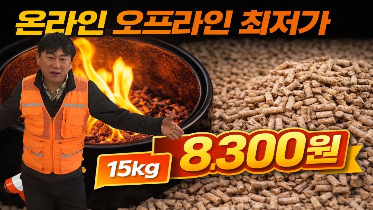 온라인 오프라인 최저가 도전! 펠렛 8,300원! #펠렛 #펠릿난로 #펠릿 #펠렛난로