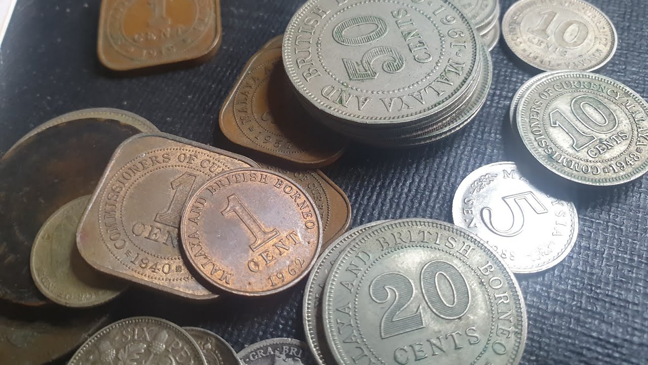 Old Malaysian coins