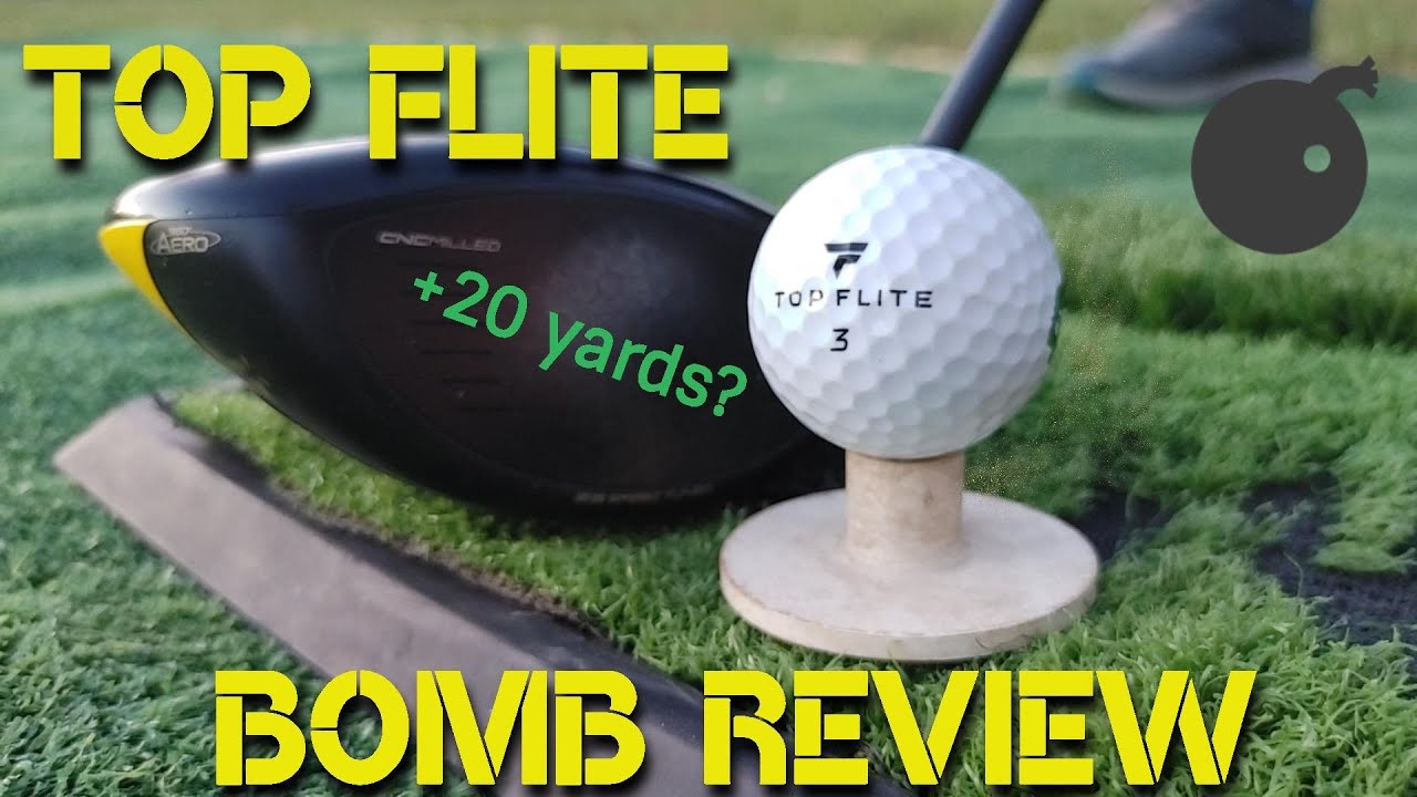 Обзор мяча для гольфа Top Flite Bomb