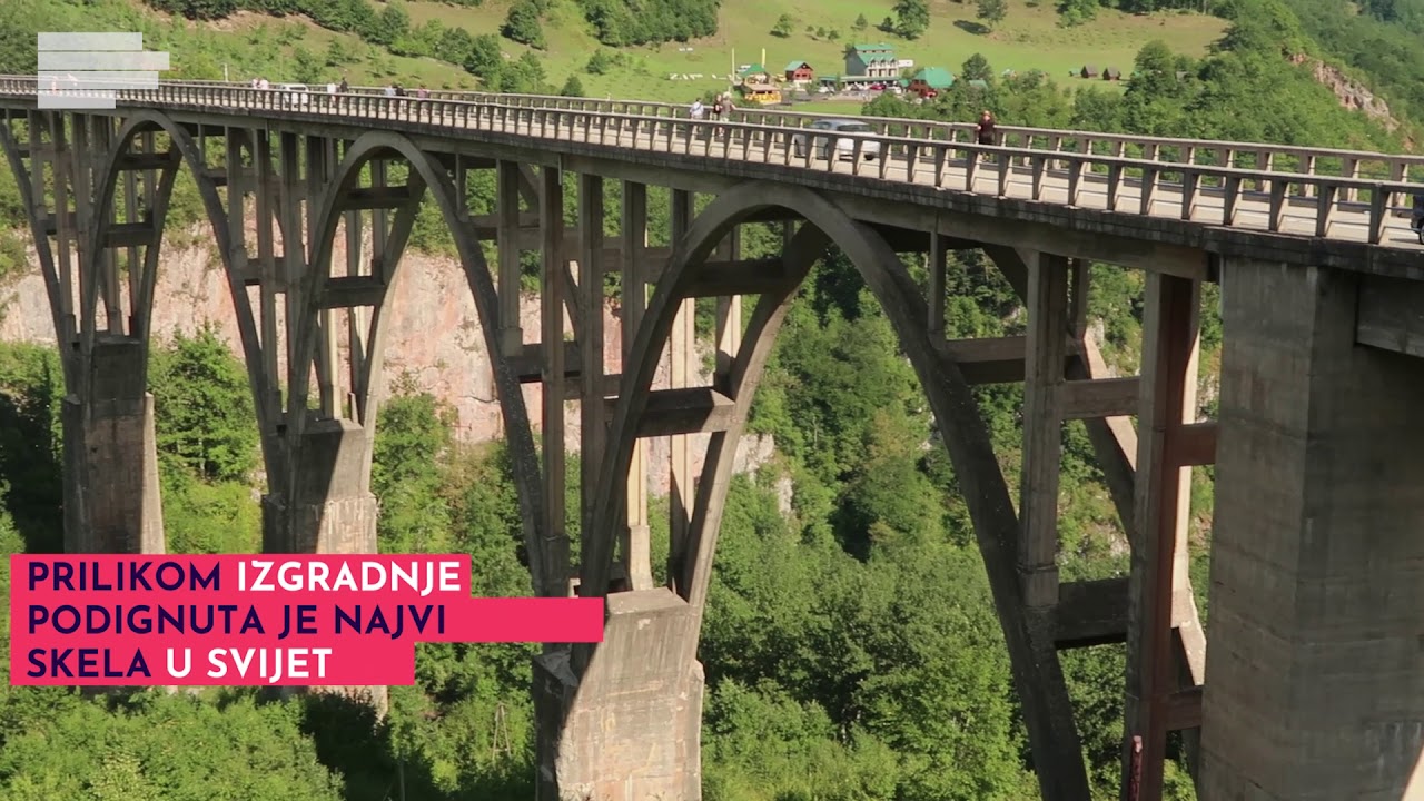 Most na Đurđevića Tari, turistička atrakcija Crne Gore