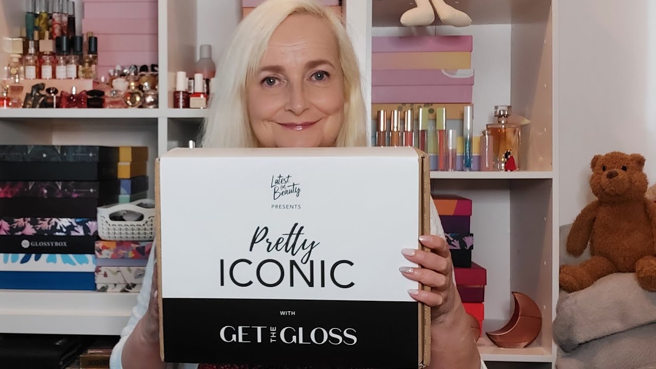 Unboxing Latest in Beauty presents Pretty Iconic with Get the Gloss July 2025 - worth £330