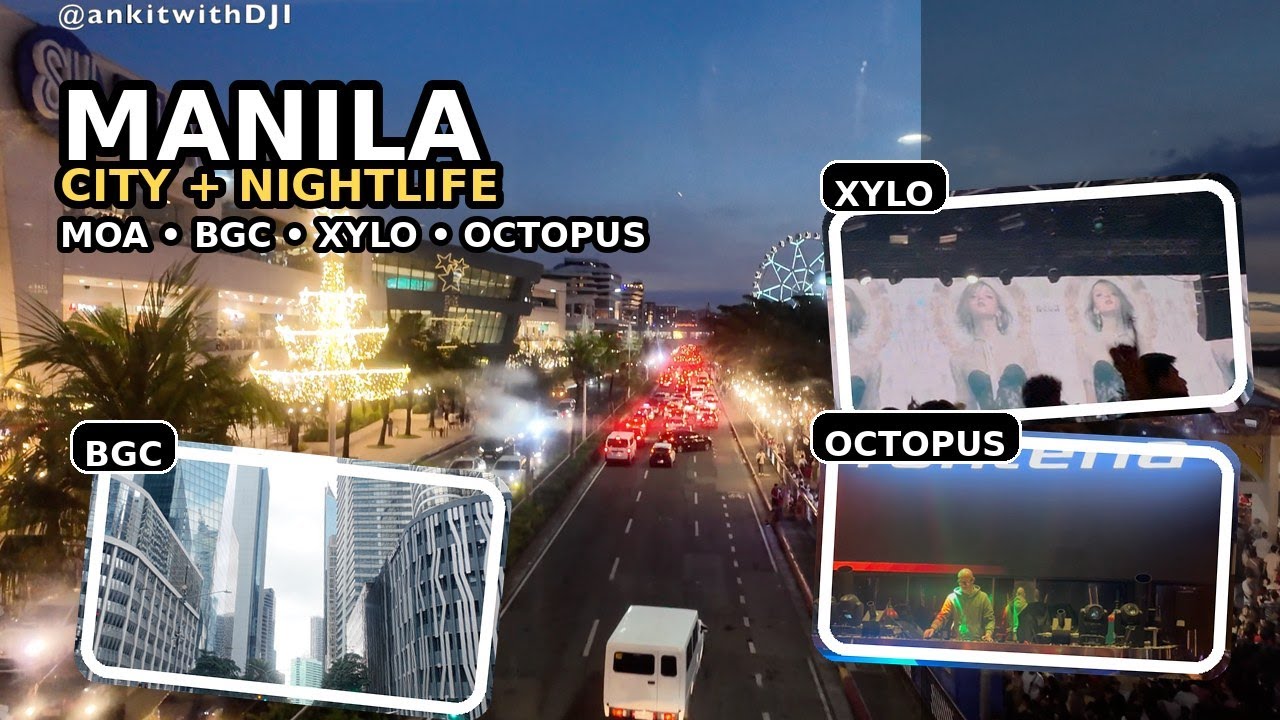 Manila After Dark 🇵🇭 | BGC Vibes + XYLO & Octopus Club Night ( Day - 2 ) #nightlife #manila #xylo