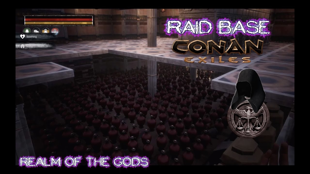 CONAN EXILES Raid base loot (PS4)