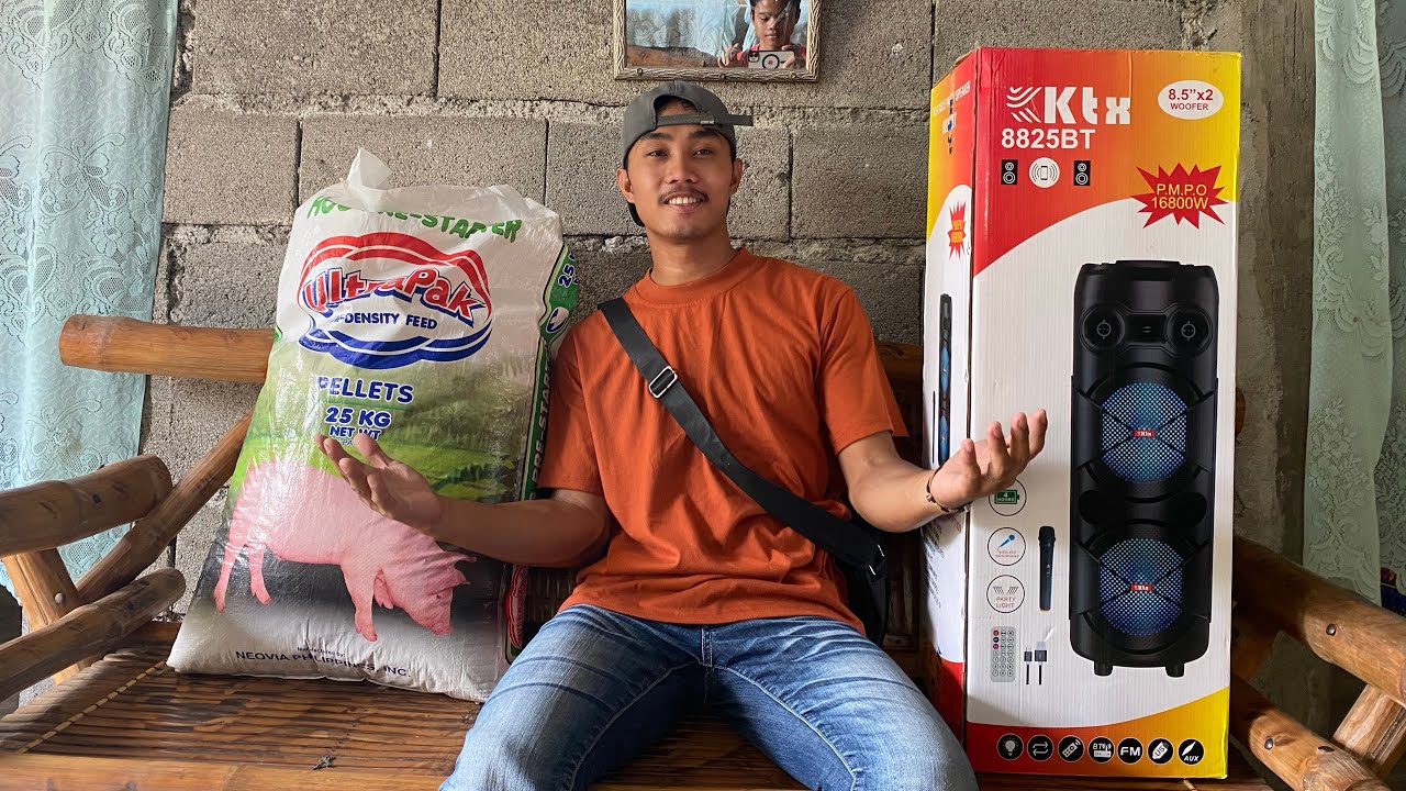 BINILHAN KO NG SPEAKER AT PAGKAIN NG BABOY  ( PAPANG )