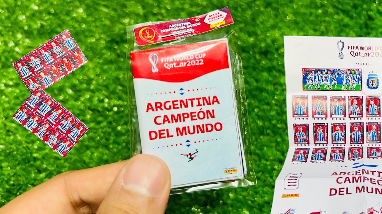 MINI POSTER 🇦🇷 ARGENTINA CAMPEON DEL MUNDO 🇦🇷⚽
